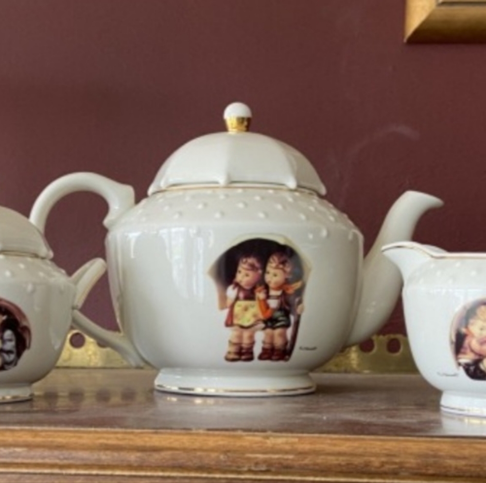 MJ Hummel tea set.
